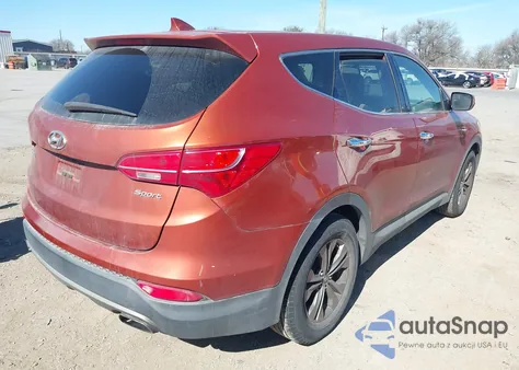 2013 Hyundai Santa Fe Sport z USA, uszkodzony, nr VIN 5XYZT3LBXDG023086